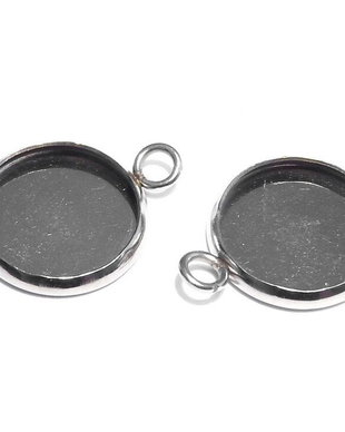 Link, platina, 20x13.5 mm