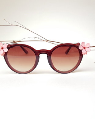 Ochelari de soare flori de cires roz