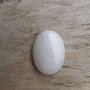 Cabochon jad alb 30x21 mm