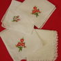 4 batiste cu broderie