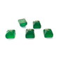Cabochon agat verde patrat 8mm