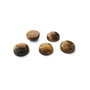 Cabochon ochi de tigru rotund 10mm