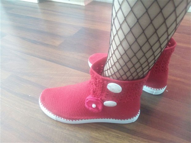 Crochet Crafterly Boots