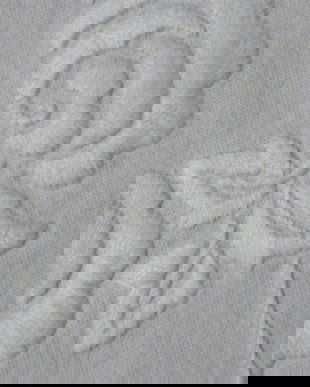 Mileu vintage broderie alba