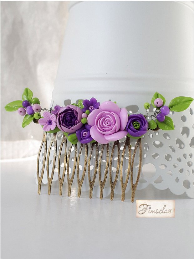 Pieptene  " purple flowers"