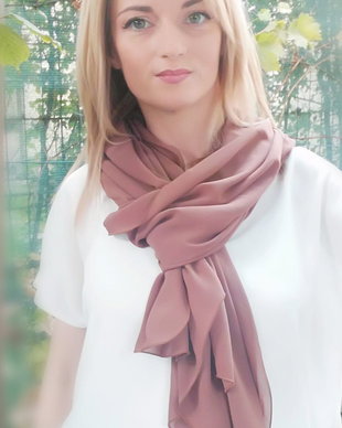 REZERVAT - Esarfa MARO din Colectia SARABANDA CULORILOR RAFINATE