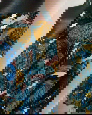 FUSTA VASCOZA FLORAL