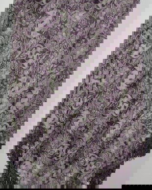 Esarfa voal imprimat cod 45