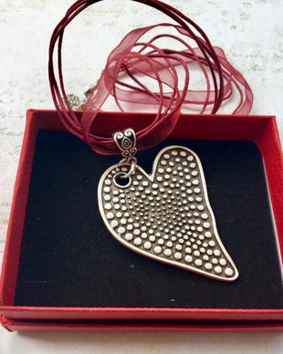 Colier MARTISOR zamac argintat 8
