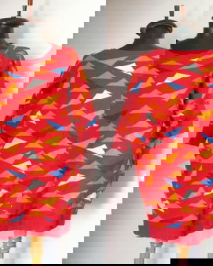 BENETTON PULOVER OVERSIZE LANA PURA