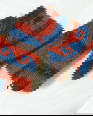 Manusi groase din lana cu degete