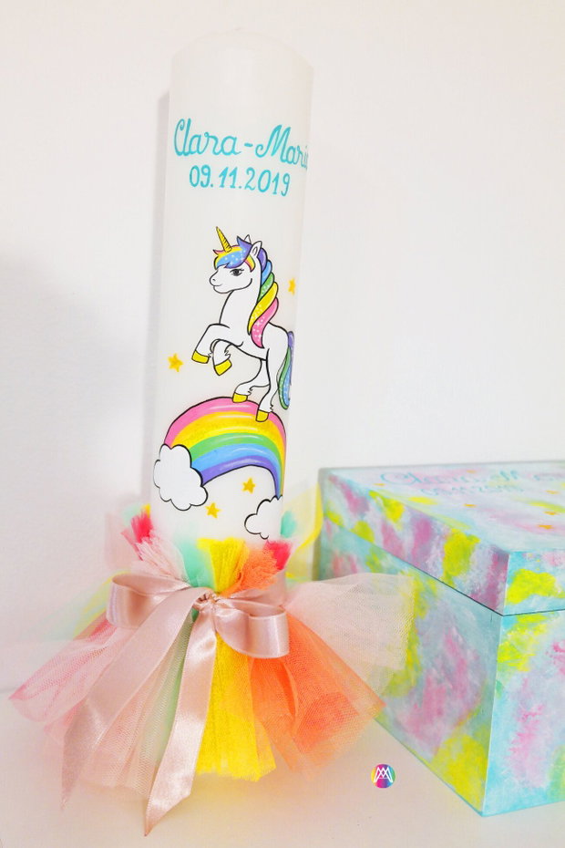 Trusou Botez Unicorn cufar pictat manual