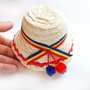 Clop de Maramures cu aplicatie tricolora