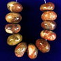 Rondele agate