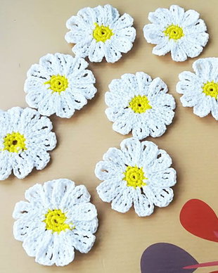 8 floricele crosetate manual. Margarete crosetate
