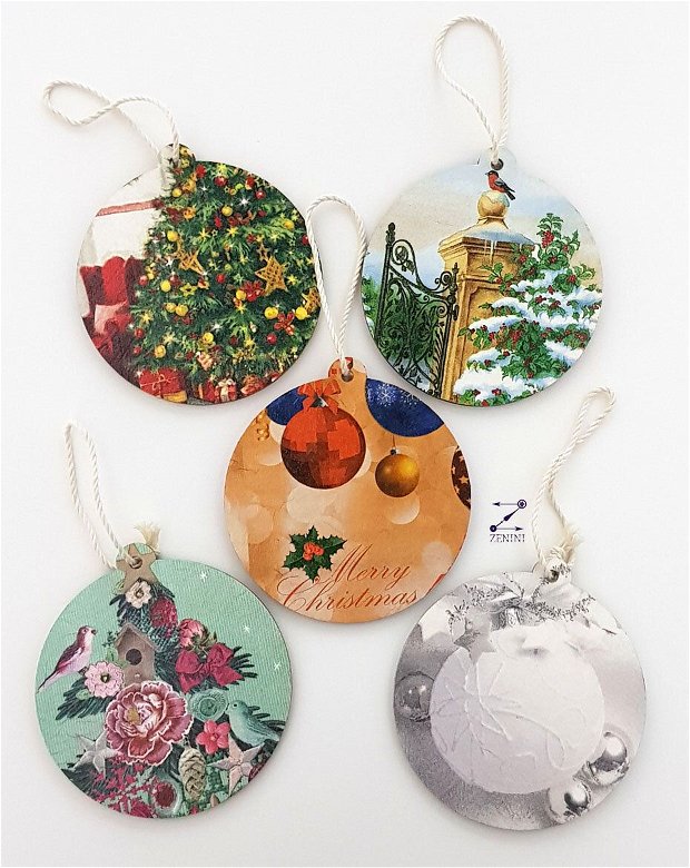 Set decoratiuni pentru brad, set ornamente brad, set globuri