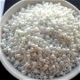 Margele nisip alb lucios 2 mm 100g.