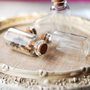 Mini sticlute cu dop de pluta  ~ 10 ml