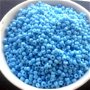 Margele nisip blue mat 2 mm 50g.