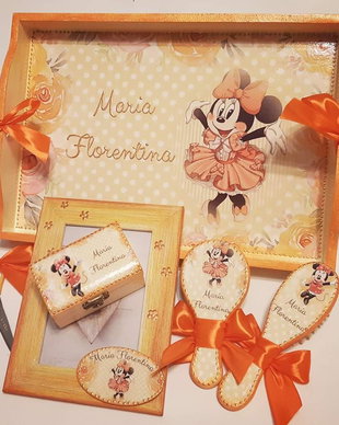 Set pentru mot / prima aniversare cu tema Minnie Mouse