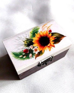 Cutie lemn decorata 35266