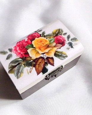 Cutie lemn decorata 35263