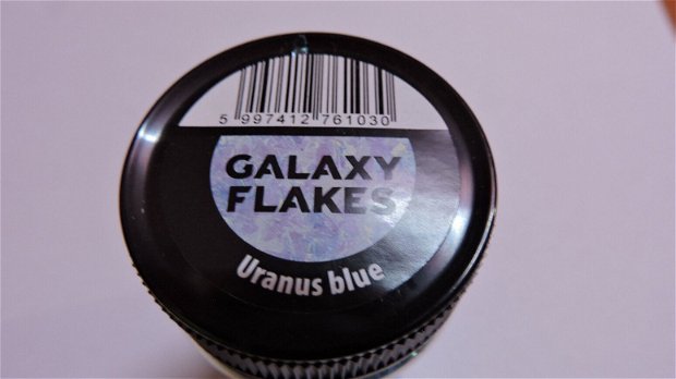 Fulgi decorative Galaxy Flakes- Uranus blue