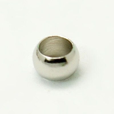 50buc. Crimp/ Stopper argintiu metalic 3mm - AM28-168S
