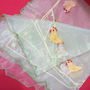 Napron organza cu broderie