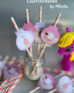 Paie candy bar tematica Balerina