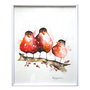 Family Portrait - Pictura Originala in Acuarela, Tablou - Nature & Colors Collection