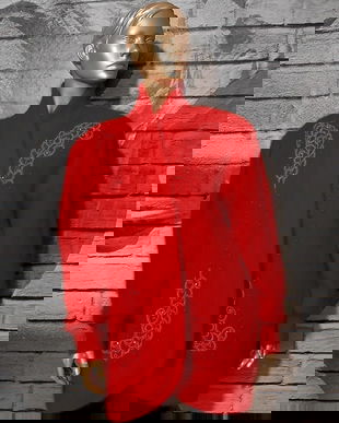 FLUFFY CHRISTMAS CARDIGAN