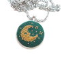 Colier cu  broderie manuala cod CL67971