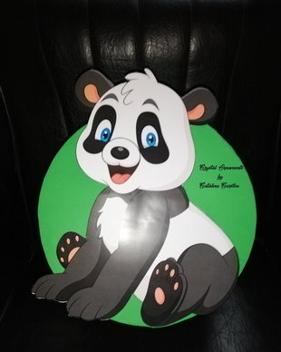 Cutie de dar botez / Cutie de bani / Botez / Ursuletul Panda