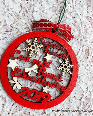 Ornamente CRACIUN Personalizate