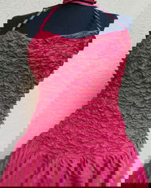 Rochie balon cu pliuri SIXTH SENSE