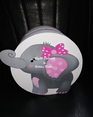 Cutie de dar botez / cutie de bani botez