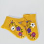 Manusi impaslite, cu motiv floral