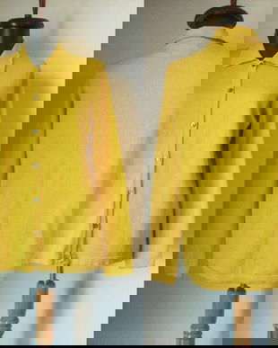 MADELEINE CARDIGAN MATASE GALBEN MUSTAR