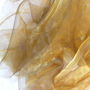 Cupon organza ocru bronz