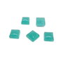 Cabochon angelit patrat 8mm GSLAK 667
