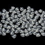 Margele din acril, litere, 7x4 mm