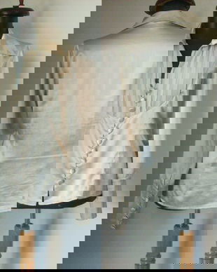 Diane von Furstenberg bluza matase naturala ecru