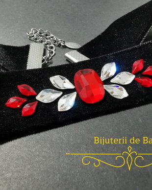 Choker cu Swarovski "Traditional"