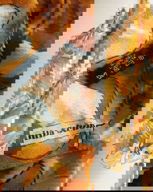 MILA SCHON ESARFA MATASE NATURALA TRIPLUVOAL FLORAL