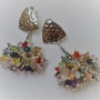 Cercei handmade din cristale tip swarovski
