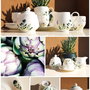 Set cesti cafea/ceai pictate manual