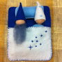 Gnomi paznici de noapte, handmade din fetru, pedagogia Waldorf