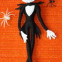 Papusa de Halloween, Jack Skellington, produs handmade.