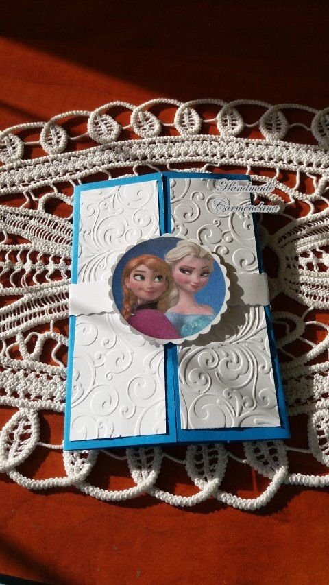 Invitatie Ana si Elsa /  Frozen